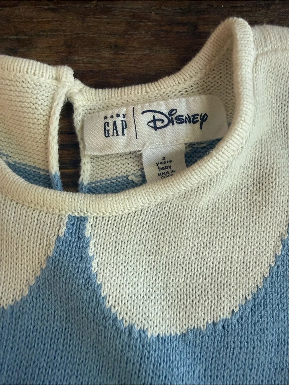 GAP Kids Blue & Cream Snow White Fairy Tale Tutu Dress